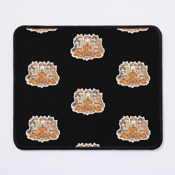 Item preview, Cats Thanksgiving Table  designed and sold by WoodburyLake.
