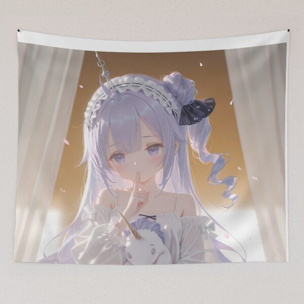 Item preview, Unicorn Morning Light Azur Lane Anime Girl Waifu Innocent Silence designed and sold by Raslbazola.
