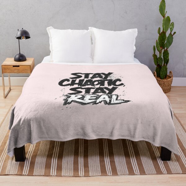 Item preview, Stay Chaotic Stay Real - Grunge Typography designed and sold by ConfuseLab Alt.