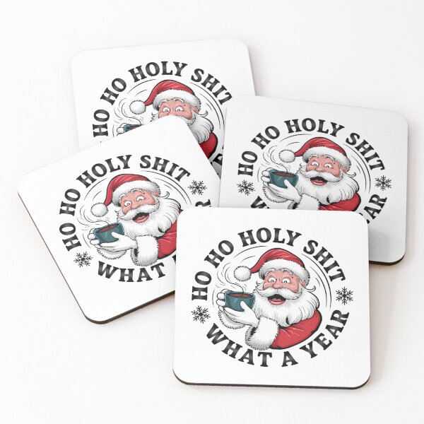 Item preview, Funny Santa Christmas - What a Year ! designed and sold by INFINITESTYLES5.