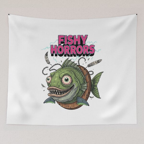 Item preview, Hello Neighbor Fishy Horrors Fan Art designed and sold by Dazzle-Sizzle.