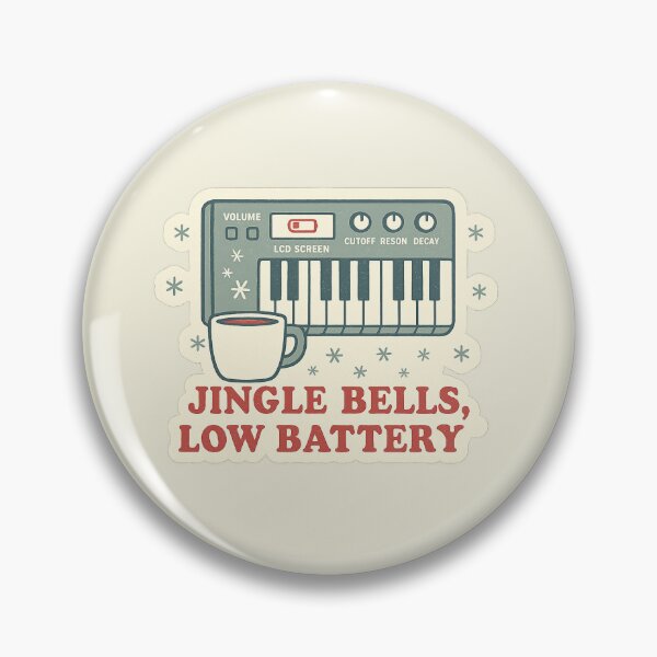Item preview, Jingle Bells, Low Battery — Producer Holiday designed and sold by peaknerd.
