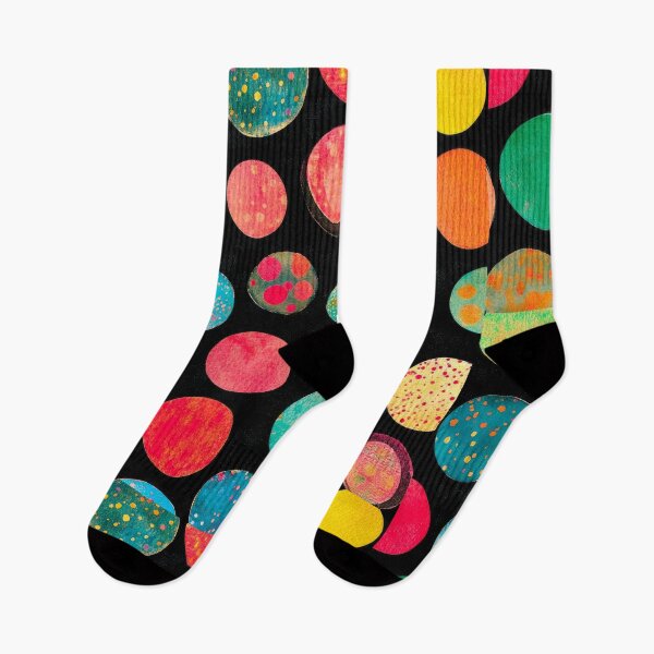 Item preview, Vibrant Circles Of Colors And Textures Abstract Pattern designed and sold by DEC02.