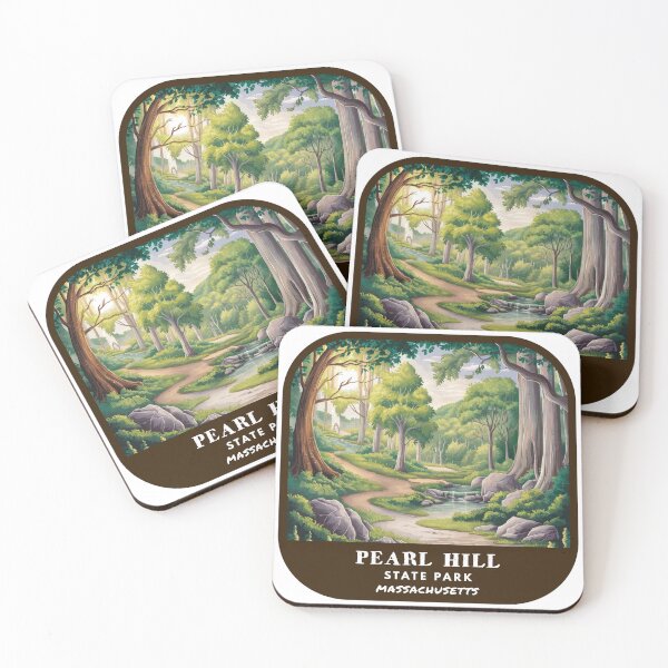Item preview, Vintage Pearl Hill State Park (Massachusetts State Park) designed and sold by RabbitK.