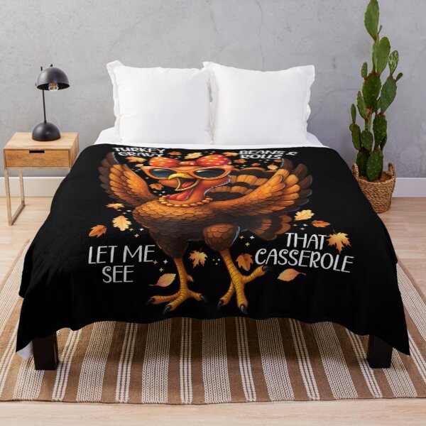 Item preview, 80S Turkey Gravy Beans Rolls Casserole Thanksgiving designed and sold by NTProductionArt.
