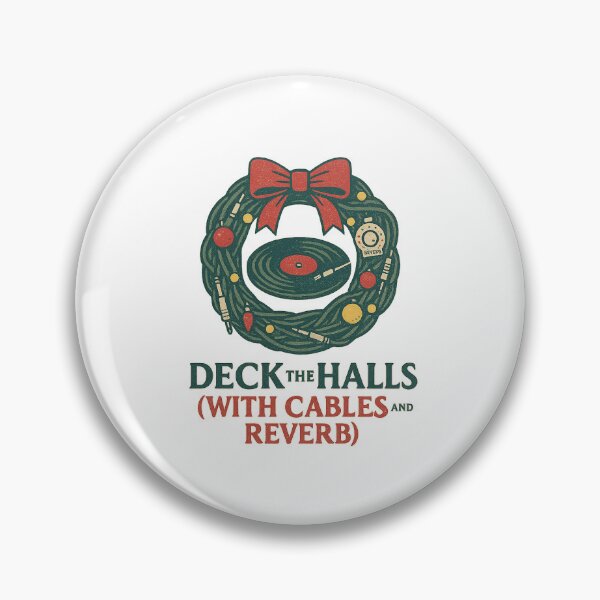 Item preview, Deck the Halls (With Cables and Reverb) — Studio Holiday designed and sold by peaknerd.