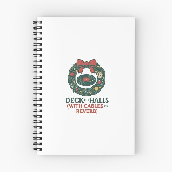 Item preview, Deck the Halls (With Cables and Reverb) — Studio Holiday designed and sold by peaknerd.