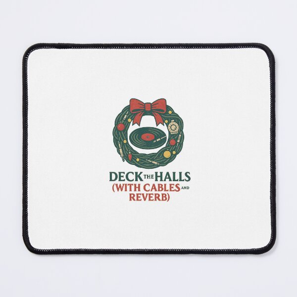 Item preview, Deck the Halls (With Cables and Reverb) — Studio Holiday designed and sold by peaknerd.