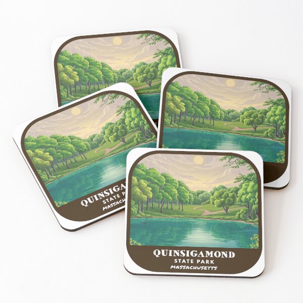 Item preview, Vintage Quinsigamond State Park (Massachusetts State Park) designed and sold by RabbitK.