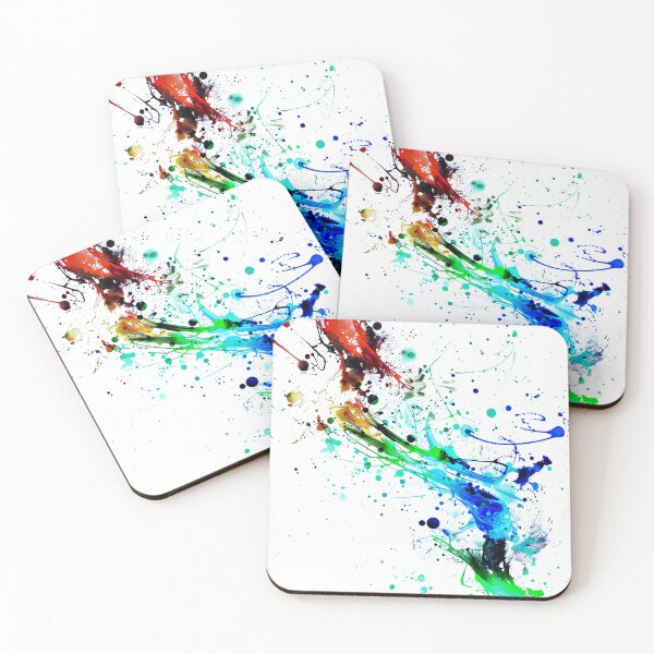 Item preview, Tango Dancing Across The Universe: Colorful Abstract Art designed and sold by DEC02.