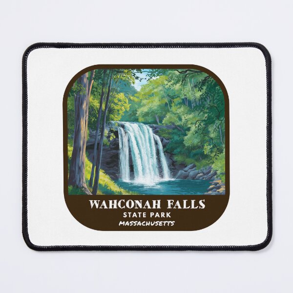 Item preview, Vintage Wahconah Falls State Park (Massachusetts State Park) designed and sold by RabbitK.