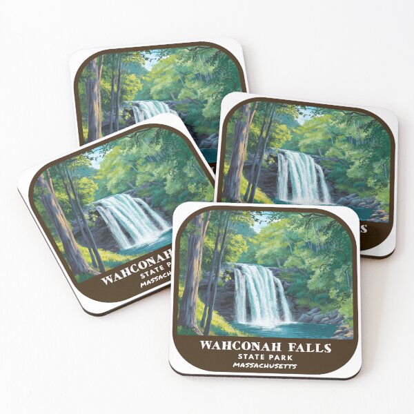 Item preview, Vintage Wahconah Falls State Park (Massachusetts State Park) designed and sold by RabbitK.