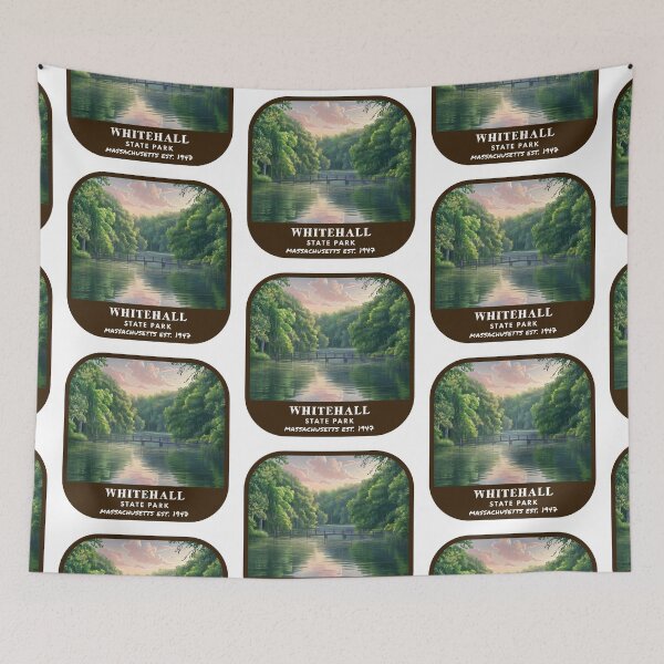 Item preview, Vintage Whitehall State Park (Massachusetts State Park) designed and sold by RabbitK.