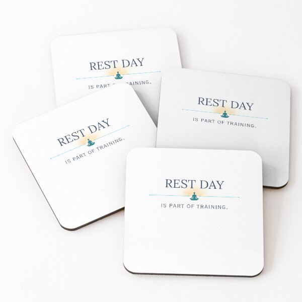 Item preview, Rest Day Is Part of Training | Mindful Fitness & Yoga Recovery Gift Apparel designed and sold by endurothreads.