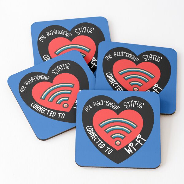 Item preview, My Relationship Status: Connected to Wi-Fi designed and sold by RonPaulHappyGamer.
