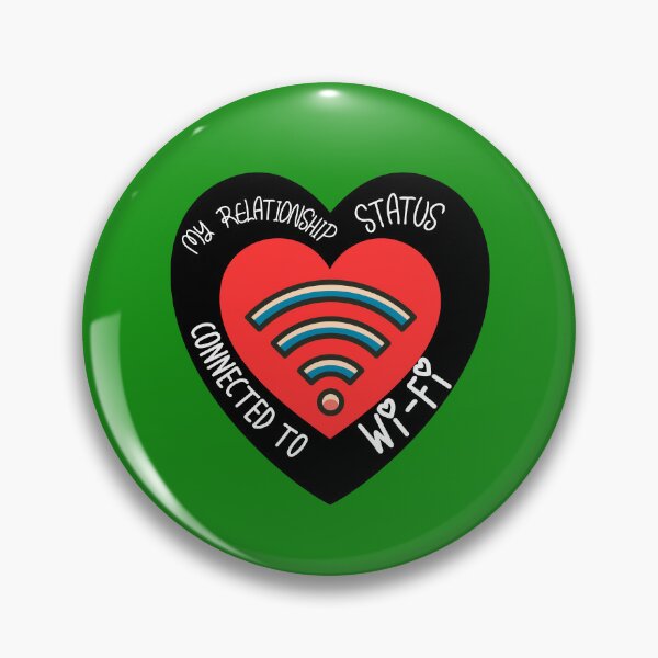 Item preview, My Relationship Status: Connected to Wi-Fi designed and sold by RonPaulHappyGamer.