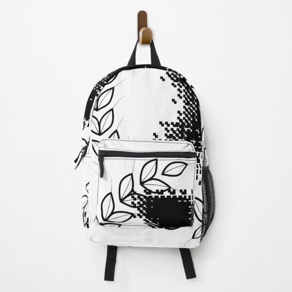 Item preview, Nature's Crown™ Est. 2025 | Glitch Art Laurel Wreath Portrait Premium Backpack & Duffle Bag Collection designed and sold by Pixel Craft Print.