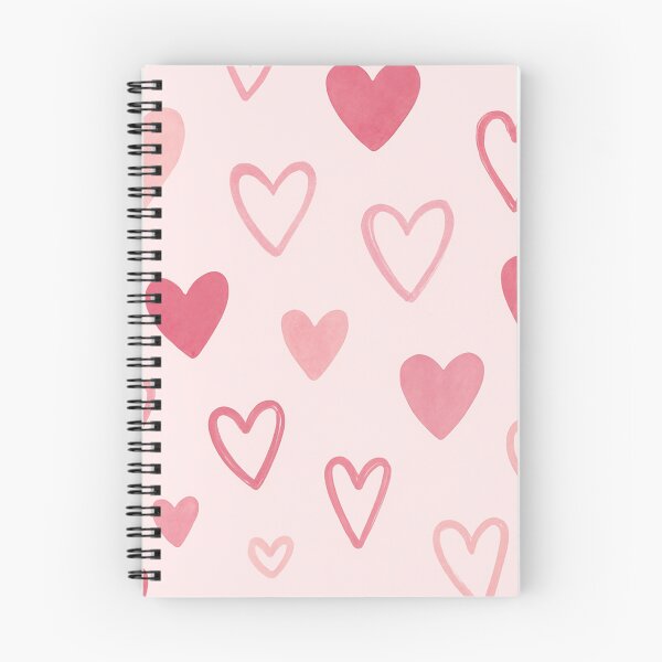 Item preview, Pink Heart Scatter Pattern designed and sold by TrendyDesign159.