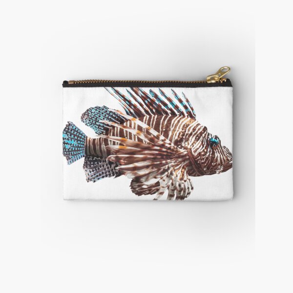 Item preview, lionfish teal and brown designed and sold by laribot.