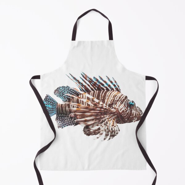 Item preview, lionfish teal and brown designed and sold by laribot.