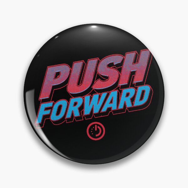 Item preview, Bold push forward message for motivation, progress and achievement concept designed and sold by DigitalGraphic1.
