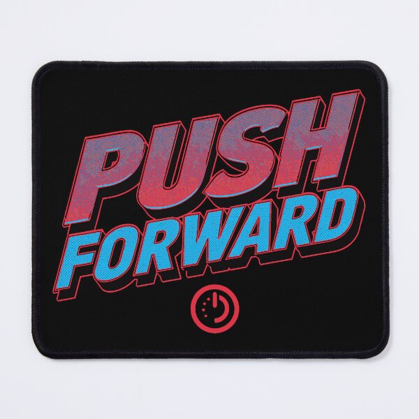 Item preview, Bold push forward message for motivation, progress and achievement concept designed and sold by DigitalGraphic1.