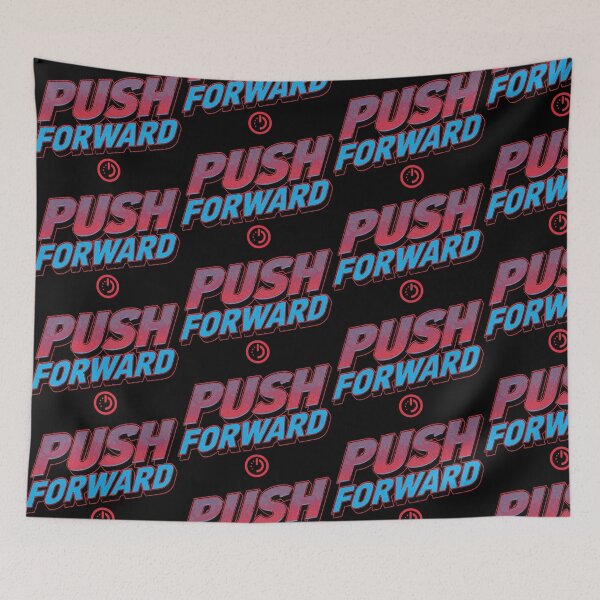 Item preview, Bold push forward message for motivation, progress and achievement concept designed and sold by DigitalGraphic1.