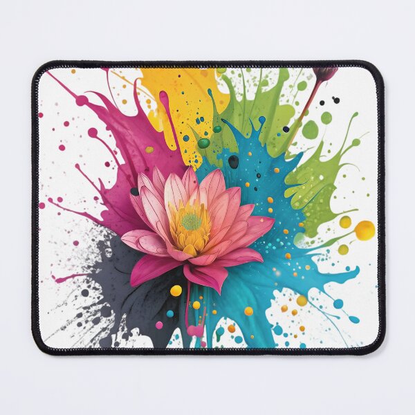 Item preview, Minimal Watercolor Paint Stains Art Print – Modern Color Splash Design designed and sold by SaicoGN.