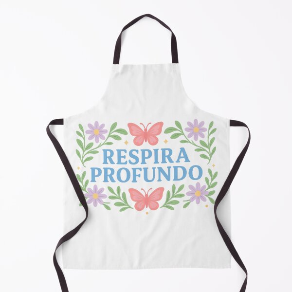 Item preview, Respira Profundo Butterfly Floral Design – Frase inspiradora en español en colores pastel designed and sold by Arismatica Design.