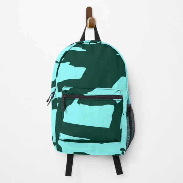 Item preview, Green Paint Splashed on Turquoise designed and sold by PSCSCo.