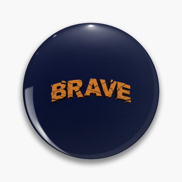 Item preview, brave text 3d designed and sold by zanecorbin.