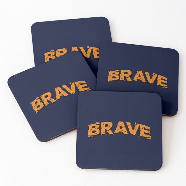 Item preview, brave text 3d designed and sold by zanecorbin.