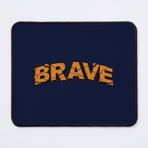 Item preview, brave text 3d designed and sold by zanecorbin.