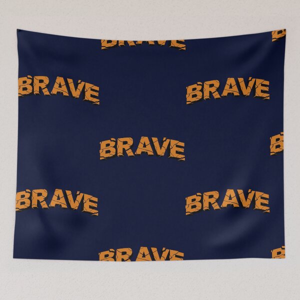 Item preview, brave text 3d designed and sold by zanecorbin.