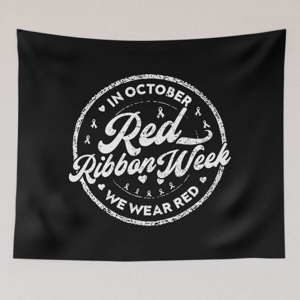 Item preview, Support Quote Vintage We Wear Red 90s In October Month designed and sold by AdelhenLang.