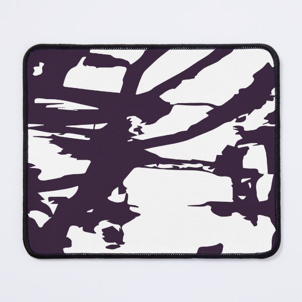 Item preview, Aubergine Paint Splashed on White designed and sold by PSCSCo.