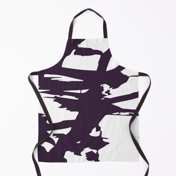 Item preview, Aubergine Paint Splashed on White designed and sold by PSCSCo.