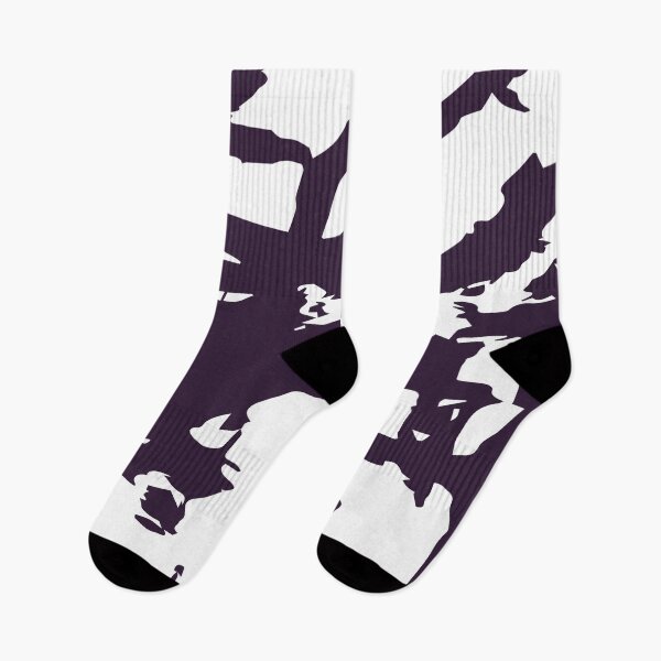 Item preview, Aubergine Paint Splashed on White designed and sold by PSCSCo.
