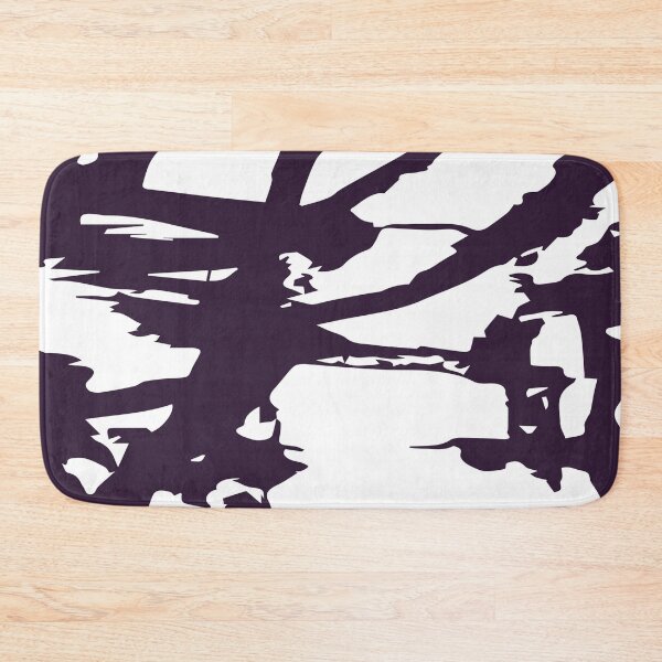 Item preview, Aubergine Paint Splashed on White designed and sold by PSCSCo.