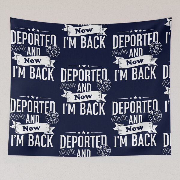 Item preview, Deported And Now I_m Back Funny Quote Premium(1) designed and sold by zanecorbin.