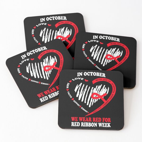Item preview, In Quote Vintage 90s We October Wear Support Red Month designed and sold by AdelhenLang.
