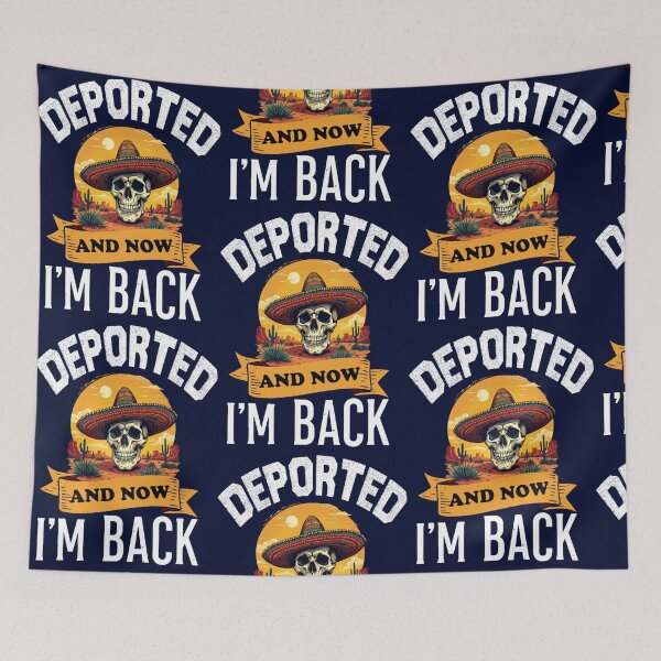 Item preview, Deported And Now I_m Back Funny Quote Premium(2) designed and sold by zanecorbin.