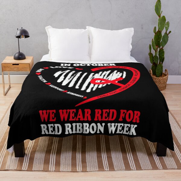 Item preview, In Quote Vintage 90s We October Wear Support Red Month designed and sold by AdelhenLang.