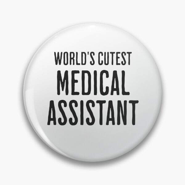Item preview, World's Cutest Medical Assistant in Black designed and sold by xxroseate.