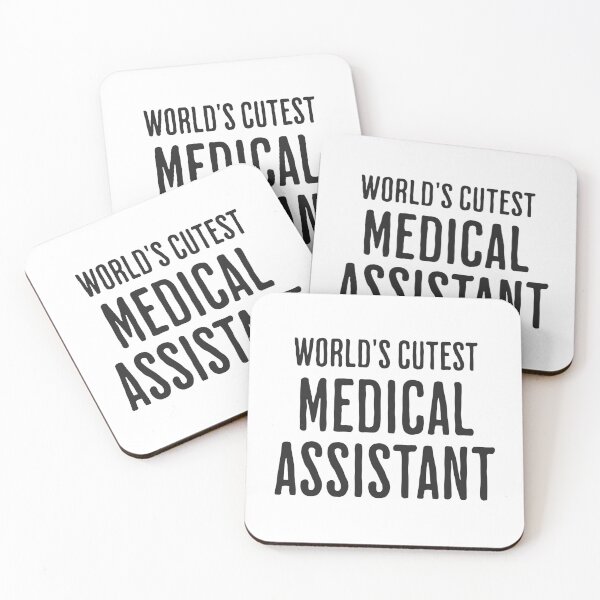 Item preview, World's Cutest Medical Assistant in Black designed and sold by xxroseate.