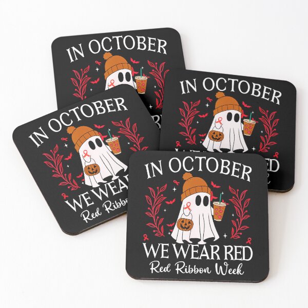 Item preview, Vintage In We Quote October Month Red Support 90s Wear designed and sold by AdelhenLang.