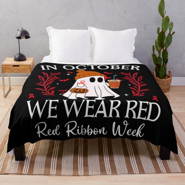 Item preview, Vintage In We Quote October Month Red Support 90s Wear designed and sold by AdelhenLang.