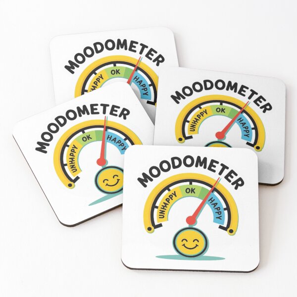 Item preview, Emotional Meter – Cute Mood Scale from Unhappy to Happy designed and sold by LOLbySA.