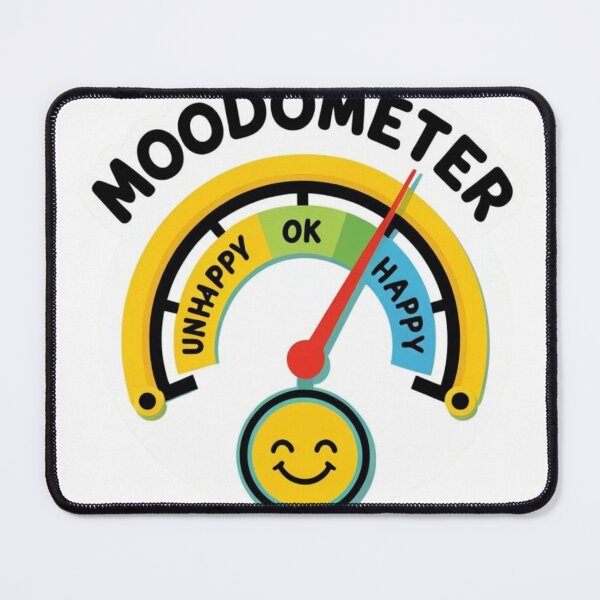 Item preview, Emotional Meter – Cute Mood Scale from Unhappy to Happy designed and sold by LOLbySA.