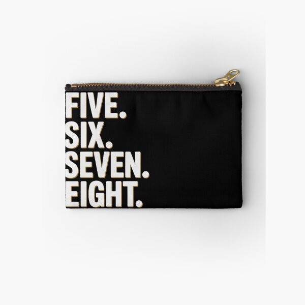 Item preview, Minimal Dance Typography Five. Six. Seven. Eight. designed and sold by JerdbordinShop.